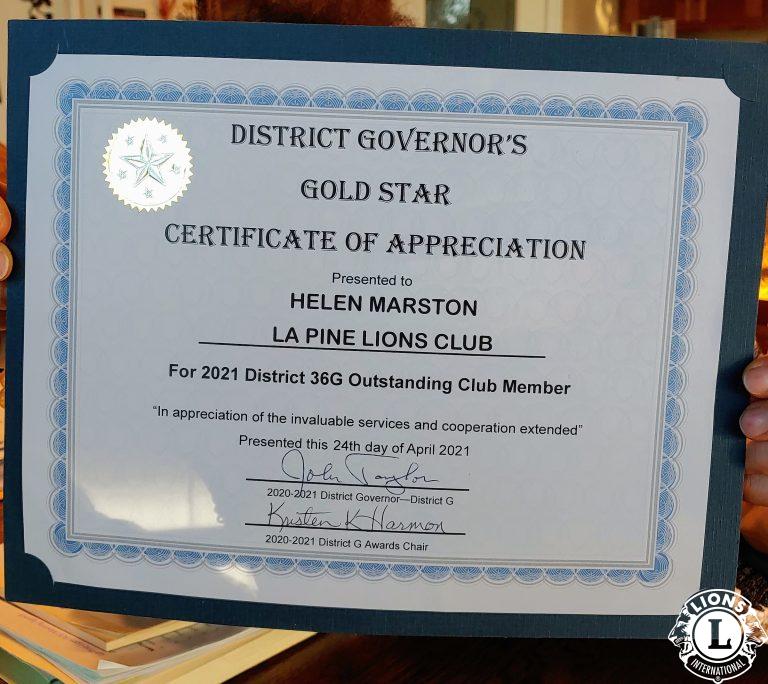 District Recognition